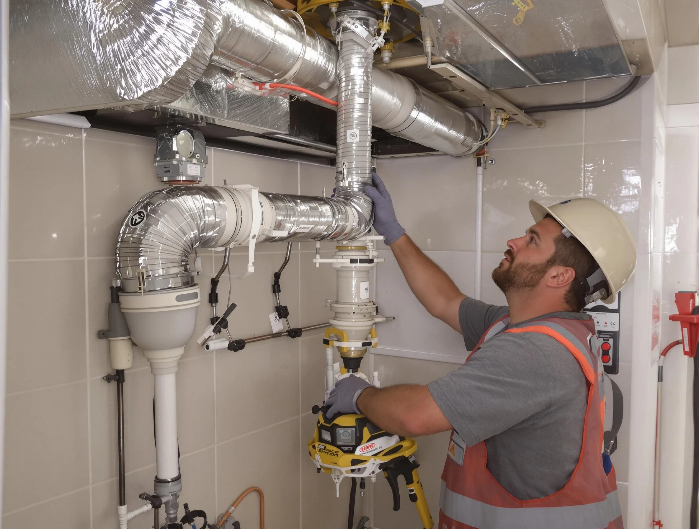 Genesee Dryer Vent Cleaning expert performing professional dryer vent repair and installation in Genesee