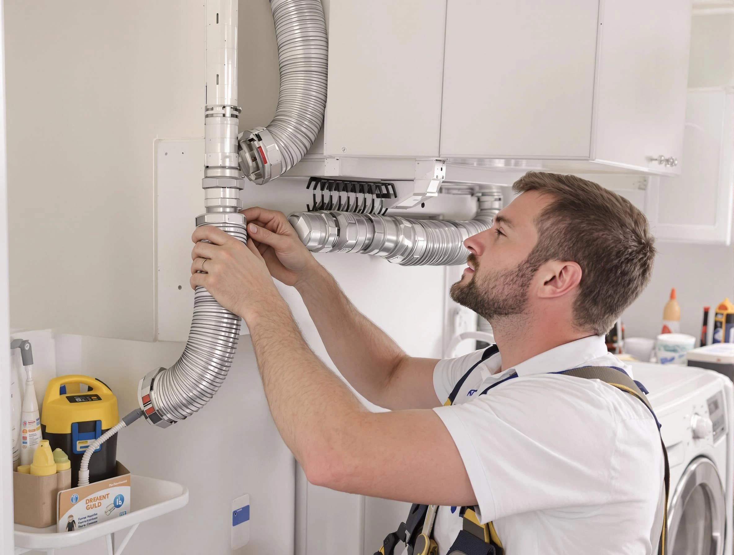 Professional dryer vent repair and installation by Genesee Dryer Vent Cleaning in Genesee