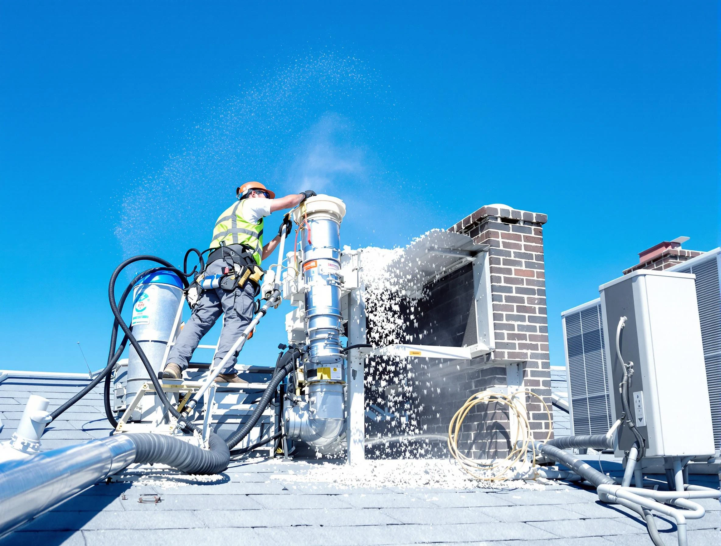 Expert roof dryer vent cleaning by Genesee Dryer Vent Cleaning in Genesee