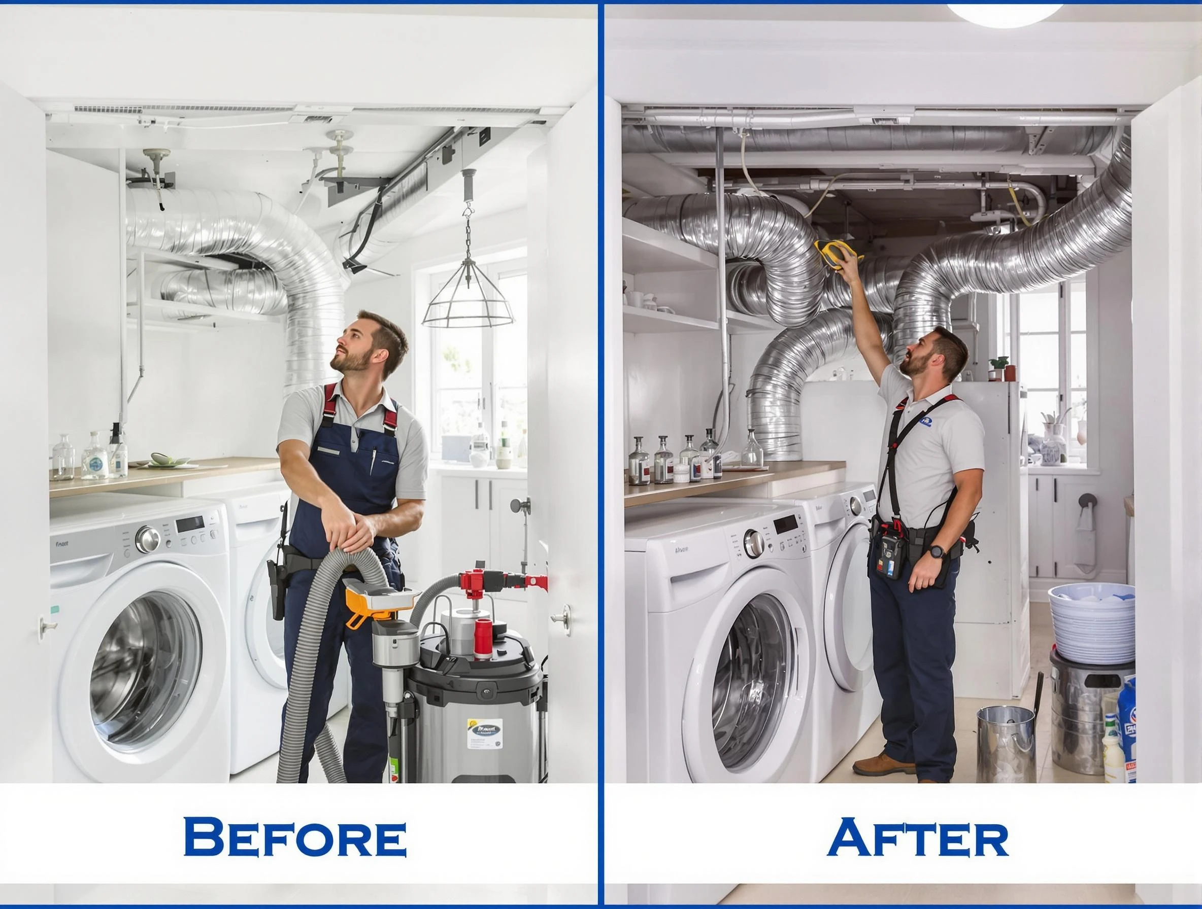 Expert gas dryer vent cleaning by Genesee Dryer Vent Cleaning in Genesee
