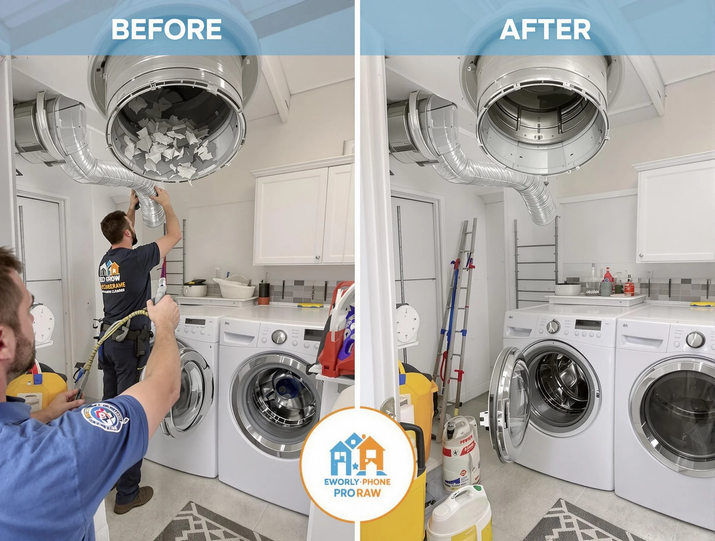 Residential dryer vent cleaning by Genesee Dryer Vent Cleaning in Genesee